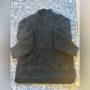 Black Nike Loose Fit Fleece Pullover